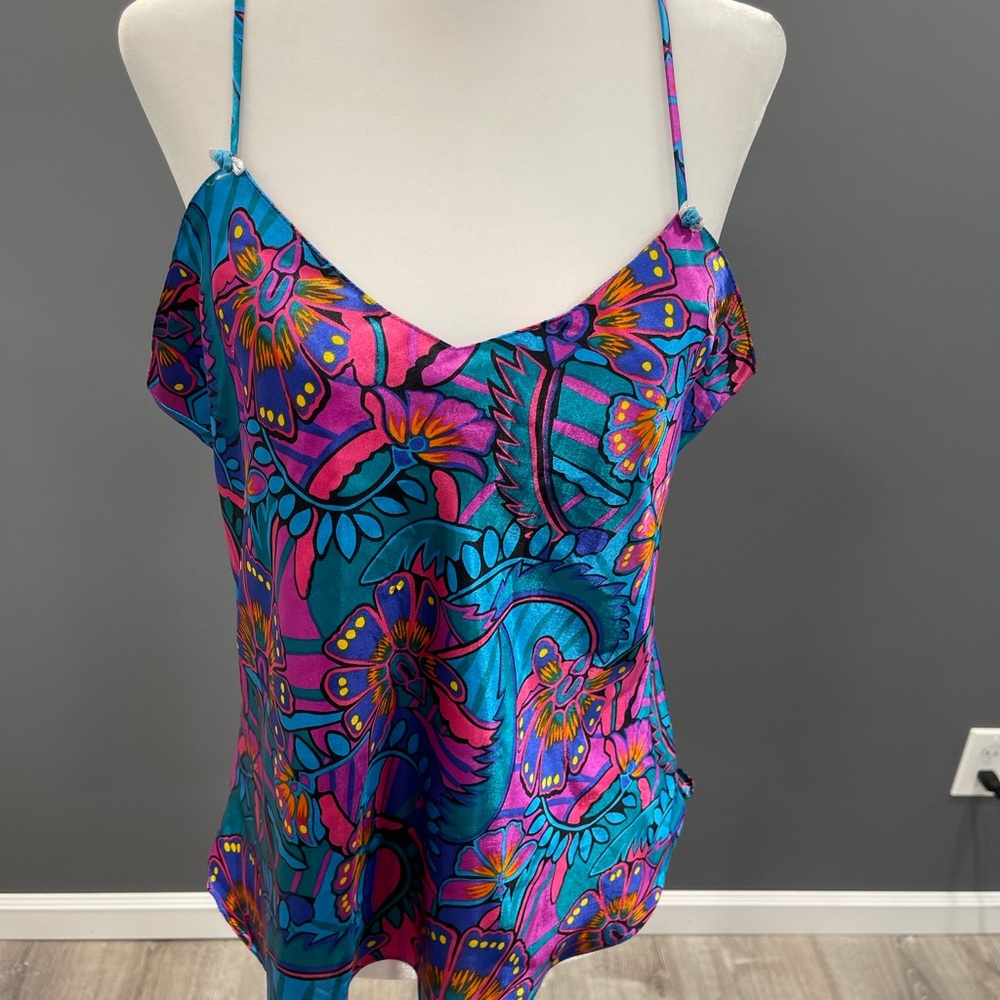Erika Taylor size large Tank Lingerie shirt C1